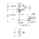 Фото №2 Смеситель для биде Grohe Atrio Jota 24010000