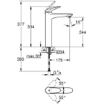 Фото №2 Смеситель для раковины Grohe Eurostyle 2015 Solid 23719LS3