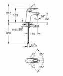 Фото №2 Смеситель для раковины Grohe Eurostyle new 32468003