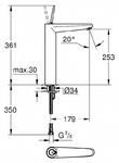 Фото №4 Смеситель для раковины Grohe Eurodisc 23428000