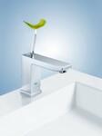 Фото №3 Смеситель для раковины Grohe Eurocube Joy с донным клапаном, средний излив 23657000