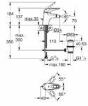 Фото №2 Смеситель для биде Grohe Eurostyle new с донным клапаном 33565LS3