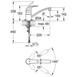 Фото №2 Смеситель для кухни Grohe Euroeco 32750000