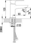 Фото №2 Смеситель для раковины Lemark Basis LM3606C