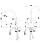 Фото №2 Смеситель для кухни Lemark Plus Harmony LM1404C