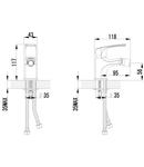 Фото №2 Смеситель для биде Lemark Plus Shape LM1708C