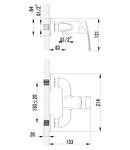 Фото №2 Смеситель для душа Lemark Plus Shape LM1703C