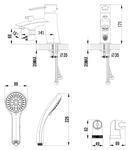 Фото №2 Смеситель для ванны и душа Lemark Atlantiss LM3215C