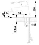 Фото №2 Смеситель для раковины Lemark Unit LM4556C