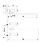 Фото №2 Смеситель для ванны и душа Lemark Standard LM2112C