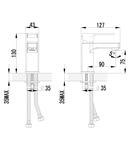 Фото №2 Смеситель для раковины Lemark Plus Grace LM1506C