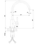 Фото №2 Смеситель для кухни Lemark Expert LM5078S