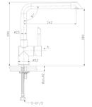 Фото №2 Смеситель для кухни Lemark Expert LM5074S