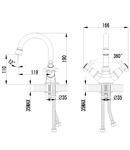 Фото №2 Смеситель для раковины Lemark Plus Harmony LM1407C