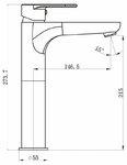 Фото №2 Смеситель для раковины BelBagno LOYD LOY-LMC-CRM