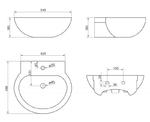 Фото №2 Раковина BelBagno Sabrina 540x490 BB122L