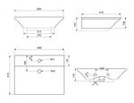 Фото №2 Раковина BelBagno Regina 600x470 BB104L