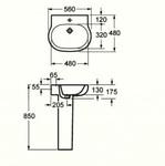 Фото №2 Пьедестал BelBagno Caprese BB1010P