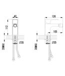 Фото №2 Смеситель для биде Lemark Plus Factor LM1608C