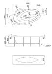 Фото №4 Акриловая ванна MARKA ONE Julianna 1600x950 левая