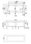 Фото №4 Акриловая ванна 1MARKA Agora 1700x750
