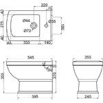 Фото №2 Биде подвесное BelBagno Romance BB300BH