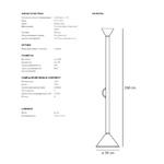 Фото №5 Торшер Artemide Callimaco из полированного алюминия