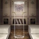 фото Торшер Masiero Multicolor с подвесками из итальянского стекла