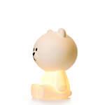 Фото №2 Детская настольная лампа белый мишка из пластика