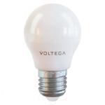 фото Cветодиодная лампа шар Voltega 220V E27 7W (соответствует 70W) 680Lm 4000K (белый) 7053
