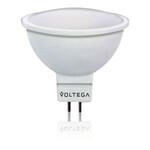 фото Светодиодная лампа софит Voltega 220V GU5.3 5W (соответствует 50 Вт) 420Lm 2800K (теплый белый) 5751