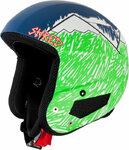 фото Шлем зимний Shred 15-16 Mega Brain Bucket RH Needmoresnow Navyblue/Green