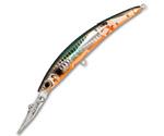 фото , Воблер Crystal 3D Minnow Deep Diver Jointed 130F, арт.F1155, GHGT