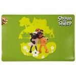 фото Коврик под миску Trixie Shaun the Sheep для собак 44х28 см зеленый