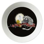 фото Moomin Тарелка Предок черная 19cm