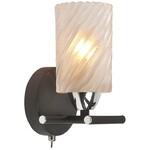 фото Настенное бра ID lamp Anaheim 208/1A-Blackchrome