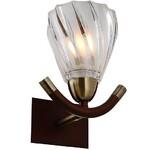 фото Настенное бра N-Light N-Light 407 407-01-51ABW antique brass + walnut