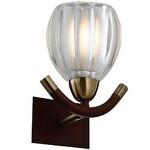 фото Настенное бра N-Light N-Light 407 407-01-51ABWBB antique brass + walnut