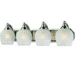 фото Настенное бра N-Light N-Light 570 570-4N-WHT Satin Nickel / White