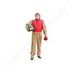 фото Комбинезон пескоструйщика с перчатками zitrek р.52, рост 182 015-0102