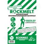 фото Противогололедный реагент rockmelt green sg, пакет 20 кг 4620769394118