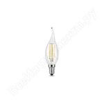 фото Лампа led candle tailed e14 5w 4100k gauss filament 104801205