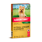 фото Адвантикс капли д/собак от блох и клещей до 4 кг (1 пипетка)