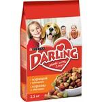 фото Сухой корм для взрослых собак Дарлинг (Darling) с птицей и овощами (2,5 кг)