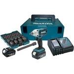 фото Аккумуляторный гайковерт makita dtw190jx3