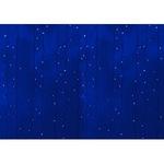 фото Гирлянда neon-night дождь занавес 2х6м, черный пвх, 1500 led синие 235-163