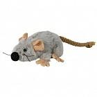 фото TRIXIE Игрушка д/к Мышка, плюш, серый (9 см)