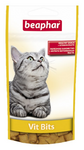 фото Беафар подушечки (Beaphar Vit-Bits) лакомство с витаминной пастой для кошек (35 г)
