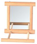 фото TRIXIE Деревянное зеркало с жердочкой (9*9см)