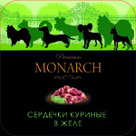 фото Monarch консервы для собак Сердечки куриные в желе (150 г)